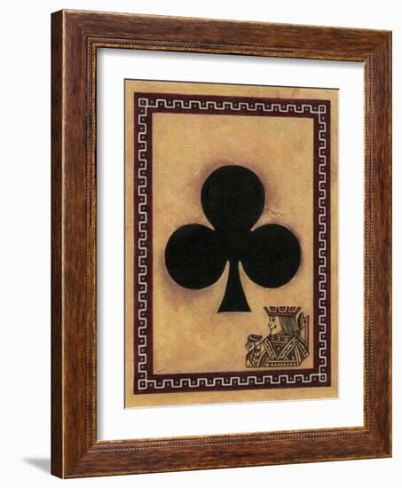 Jack of Clubs-John Zaccheo-Framed Giclee Print