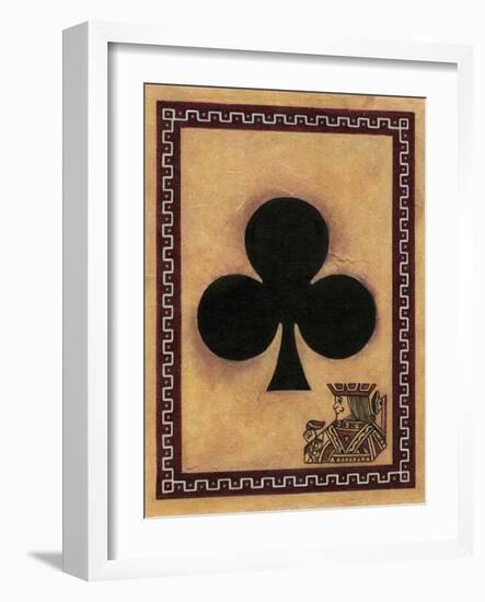 Jack of Clubs-John Zaccheo-Framed Giclee Print