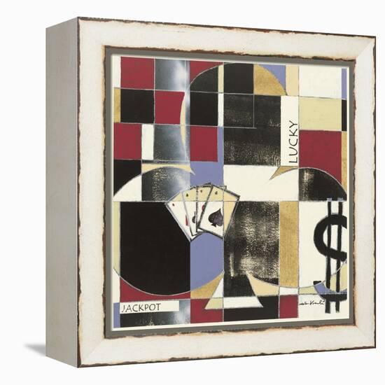 Jack of Clubs-Niro Vasali-Framed Stretched Canvas