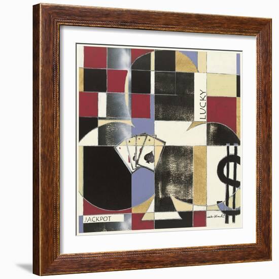 Jack of Clubs-Niro Vasali-Framed Art Print