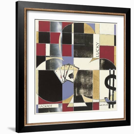 Jack of Clubs-Niro Vasali-Framed Art Print