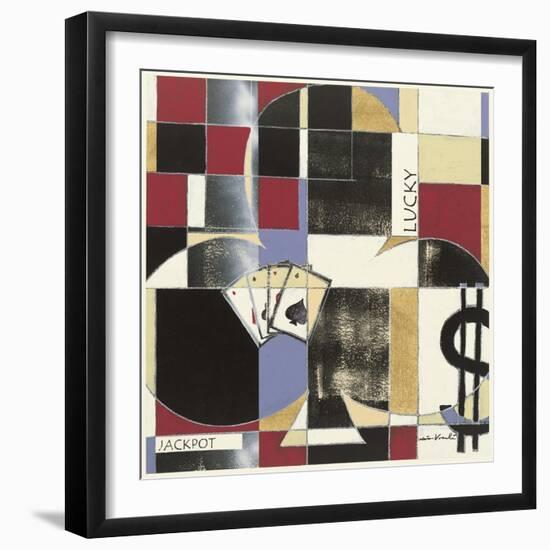 Jack of Clubs-Niro Vasali-Framed Art Print