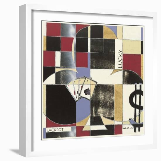 Jack of Clubs-Niro Vasali-Framed Art Print