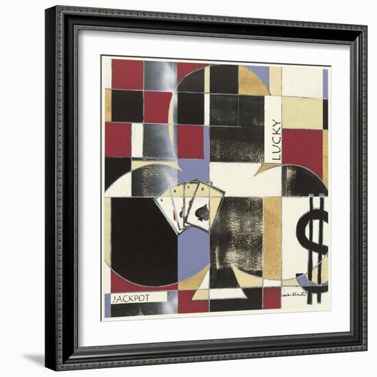 Jack of Clubs-Niro Vasali-Framed Art Print