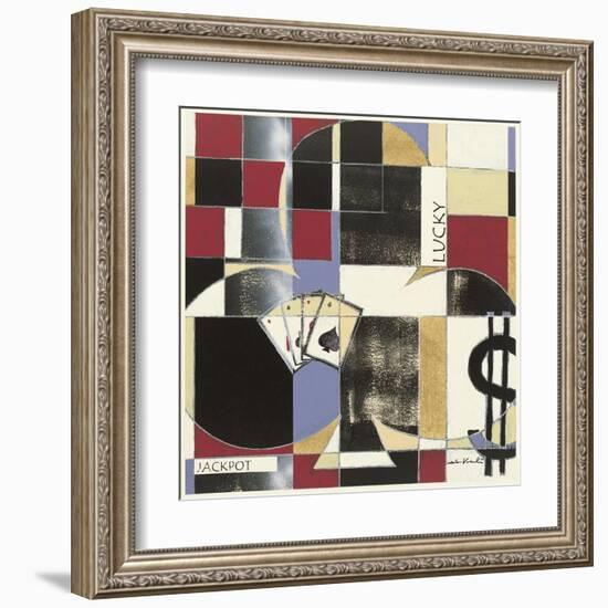 Jack of Clubs-Niro Vasali-Framed Art Print