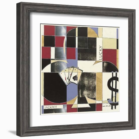 Jack of Clubs-Niro Vasali-Framed Art Print