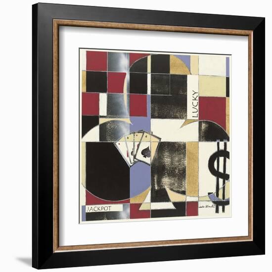 Jack of Clubs-Niro Vasali-Framed Art Print