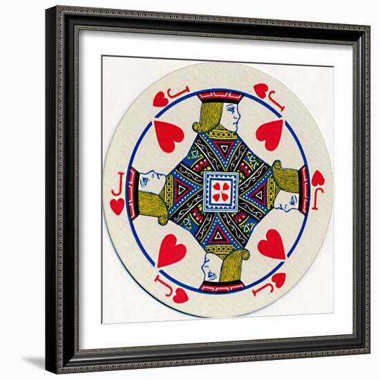 'Jack of Hearts', c1929-Unknown-Framed Giclee Print