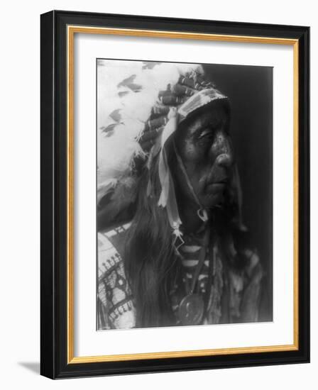 Jack Red Cloud Ogalala Indian Portrait Curtis Photograph-Lantern Press-Framed Art Print