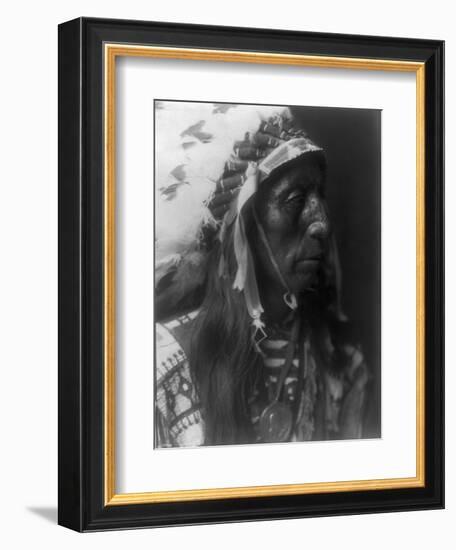 Jack Red Cloud Ogalala Indian Portrait Curtis Photograph-Lantern Press-Framed Art Print