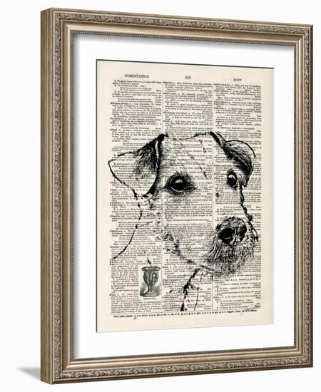 Jack Russel-Tina Carlson-Framed Art Print