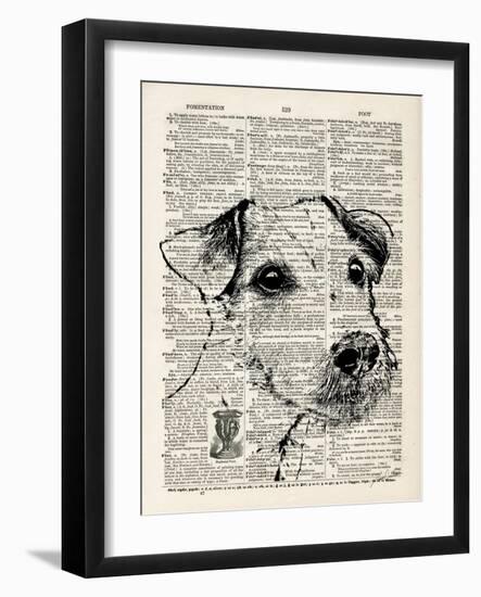 Jack Russel-Tina Carlson-Framed Art Print