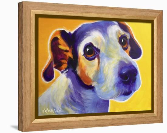 Jack Russell - Mudgee-Dawgart-Framed Premier Image Canvas