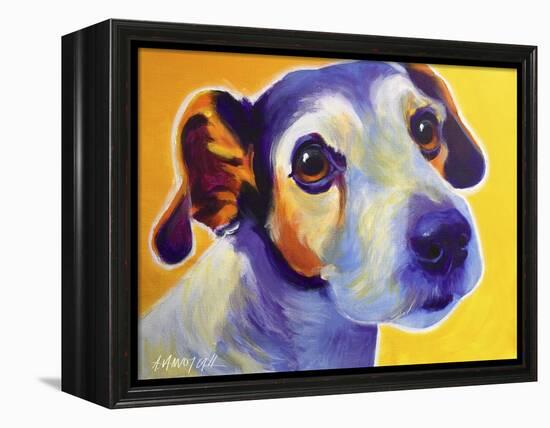 Jack Russell - Mudgee-Dawgart-Framed Premier Image Canvas