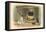 Jack Russell Terrier and Cats-null-Framed Stretched Canvas