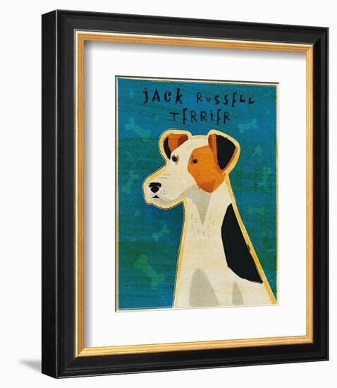 Jack Russell Terrier-John Golden-Framed Art Print