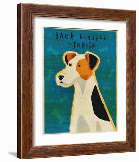 Jack Russell Terrier-John Golden-Framed Art Print