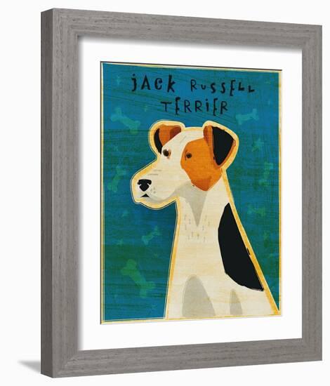 Jack Russell Terrier-John Golden-Framed Art Print