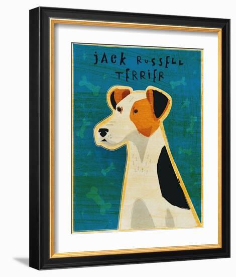 Jack Russell Terrier-John Golden-Framed Art Print