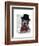 Jack Russell Union Jack-Fab Funky-Framed Art Print