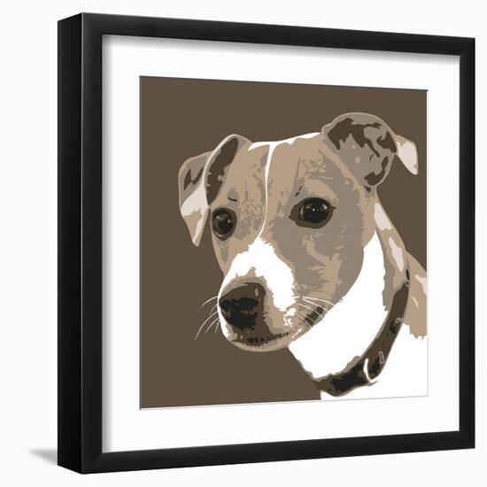 Jack Russell-Emily Burrowes-Framed Giclee Print
