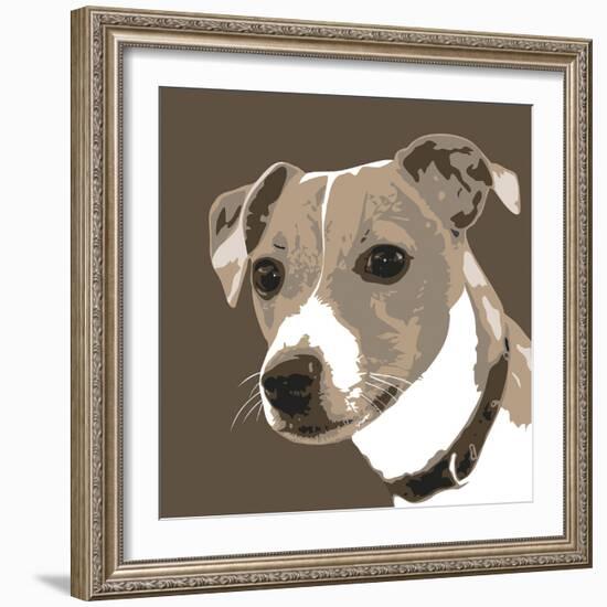 Jack Russell-Emily Burrowes-Framed Giclee Print