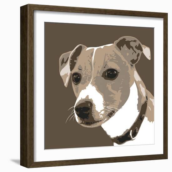 Jack Russell-Emily Burrowes-Framed Giclee Print