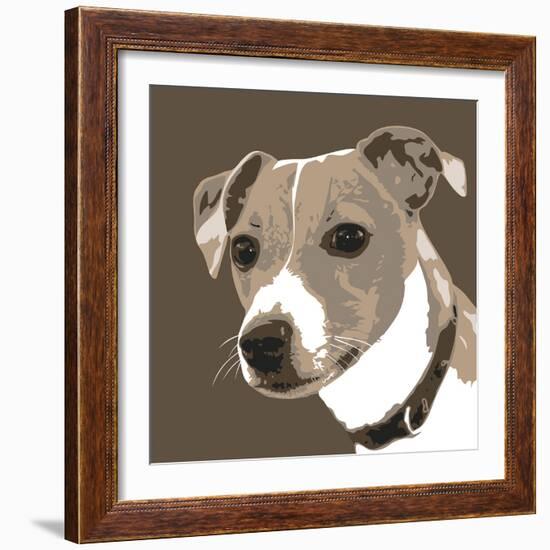 Jack Russell-Emily Burrowes-Framed Giclee Print