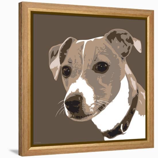 Jack Russell-Emily Burrowes-Framed Stretched Canvas