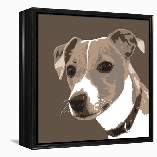 Jack Russell-Emily Burrowes-Framed Stretched Canvas