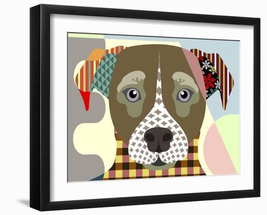 Jack Russell-Lanre Adefioye-Framed Giclee Print