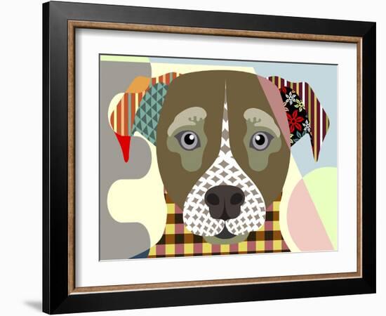 Jack Russell-Lanre Adefioye-Framed Giclee Print