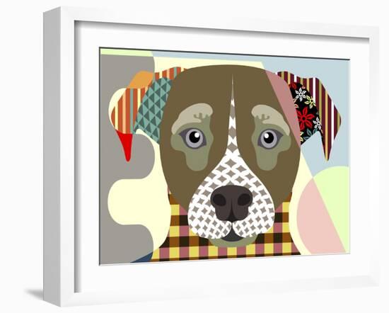 Jack Russell-Lanre Adefioye-Framed Giclee Print