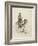 Jack's Man William, a Modern Sancho Panza (Brush, Pen and Ink and Gouache on Paper)-Frederic Remington-Framed Giclee Print