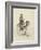 Jack's Man William, a Modern Sancho Panza (Brush, Pen and Ink and Gouache on Paper)-Frederic Remington-Framed Giclee Print