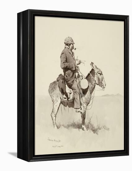 Jack's Man William, A Modern Sancho Panza-Frederic Sackrider Remington-Framed Premier Image Canvas