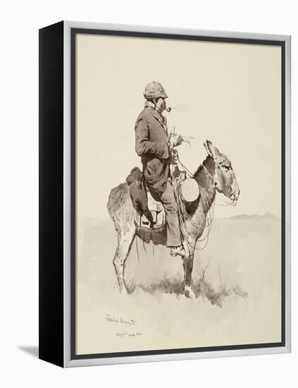 Jack's Man William, A Modern Sancho Panza-Frederic Sackrider Remington-Framed Premier Image Canvas