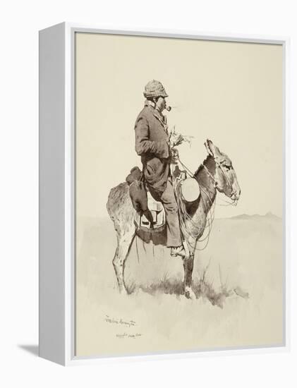 Jack's Man William, A Modern Sancho Panza-Frederic Sackrider Remington-Framed Premier Image Canvas