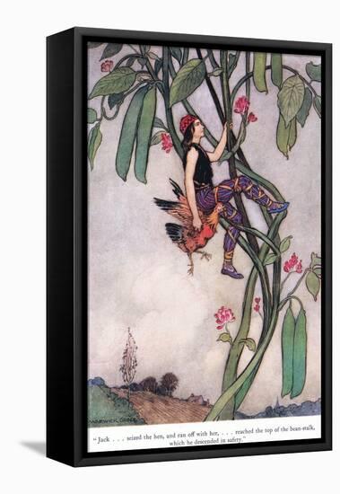 Jack Seized the Hen-Warwick Goble-Framed Premier Image Canvas