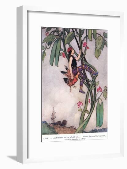 Jack Seized the Hen-Warwick Goble-Framed Giclee Print