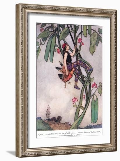 Jack Seized the Hen-Warwick Goble-Framed Giclee Print