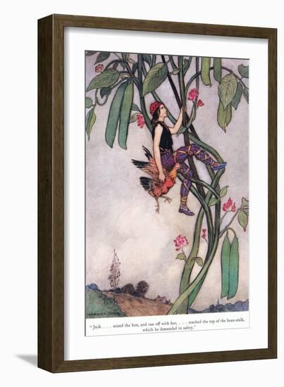 Jack Seized the Hen-Warwick Goble-Framed Giclee Print