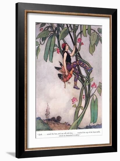 Jack Seized the Hen-Warwick Goble-Framed Giclee Print