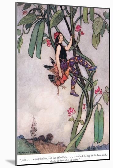 Jack Seized the Hen-Warwick Goble-Mounted Giclee Print