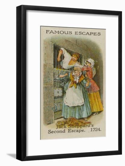 Jack Sheppard's Second Escape, 1724-null-Framed Giclee Print