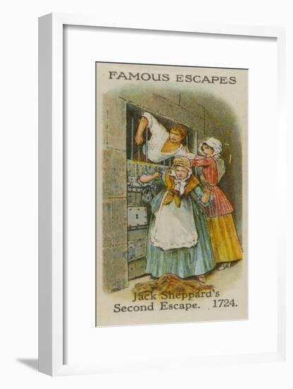 Jack Sheppard's Second Escape, 1724-null-Framed Giclee Print