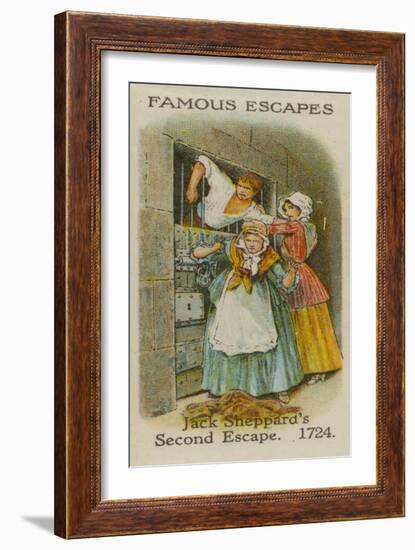 Jack Sheppard's Second Escape, 1724-null-Framed Giclee Print