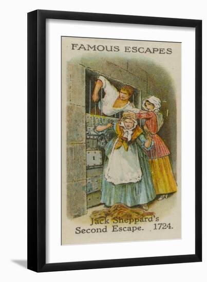 Jack Sheppard's Second Escape, 1724-null-Framed Giclee Print