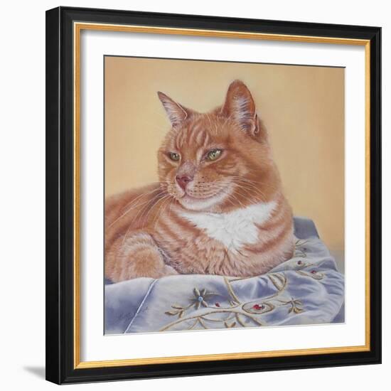 Jack Silk Blanket-Janet Pidoux-Framed Giclee Print