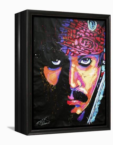 Jack Sparrow-Rock Demarco-Framed Premier Image Canvas